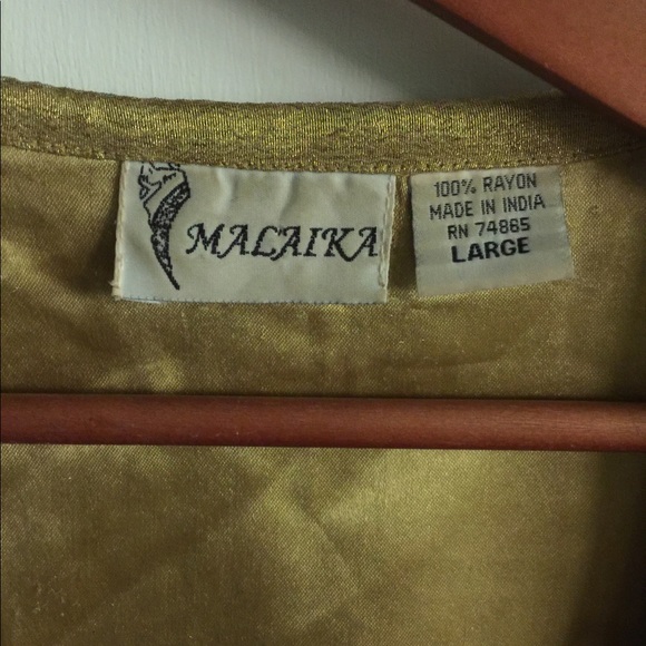 Vintage African print duster/kimono large - Picture 3 of 9